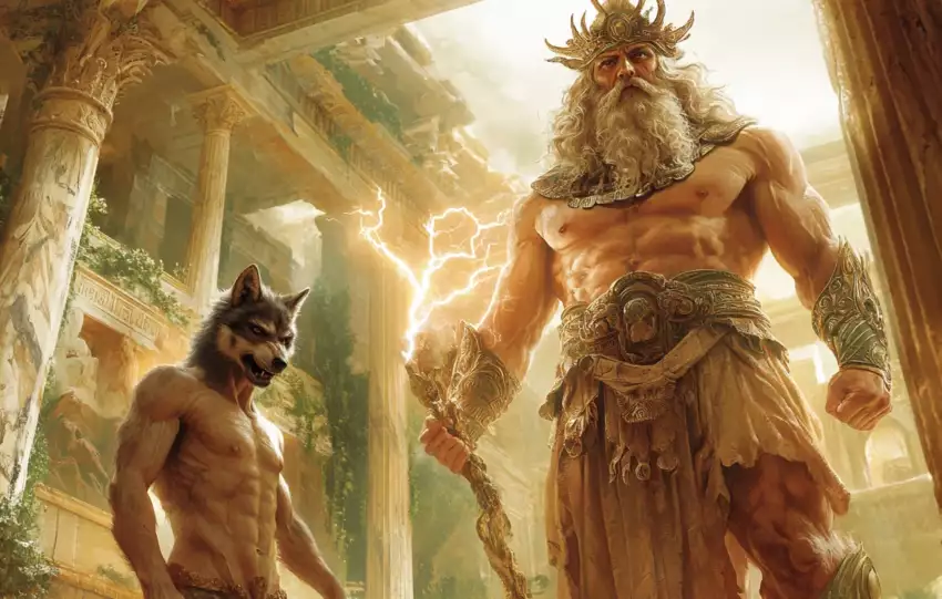L'Origine du Loup-garou - Zeus et Lycaon