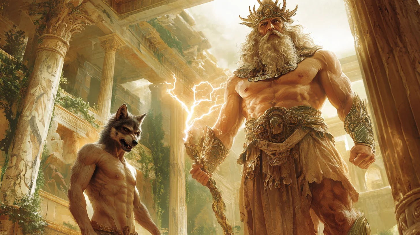 L'Origine du Loup-garou - Zeus et Lycaon